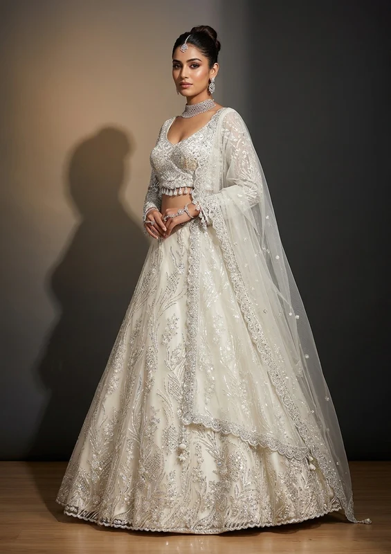 Stone Work Lehenga Set